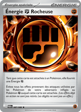 Énergie Fighting Rocheuse 087/124 Pokémon Équilibre Parfait (ME03)