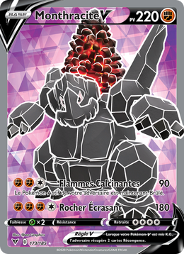 Monthracite V 173/203 Pokémon Voltage Éclatant