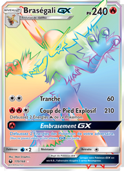 Braségali GX 170/183 — Pokémon Tempête Céleste (CES)