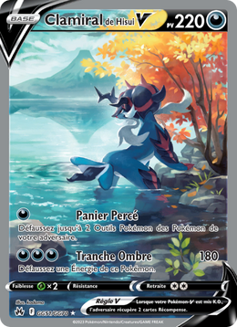 Clamiral de Hisui V GG51/230 — Pokémon Zénith Suprême (CRZ)
