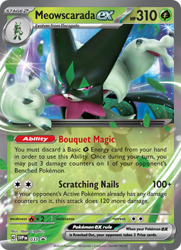 Miascarade-ex 033/PROMO — Pokémon Promo Écarlate et Violet (SVP)