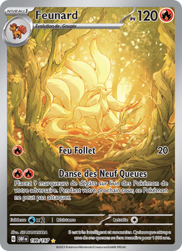 Feunard - Ninetales - Flammes Obsidiennes 199