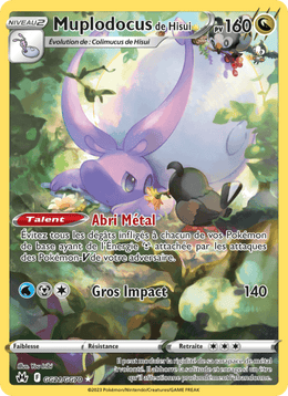 Muplodocus de Hisui GG21/160 Pokémon Zénith Suprême (CRZ)