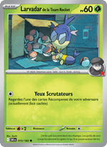 Larvadar de la Team Rocket 015/244 Pokémon Rivalités Destinées (EV10)