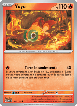 Yuyu 031/188 Pokémon Méga-Évolution (ME01)