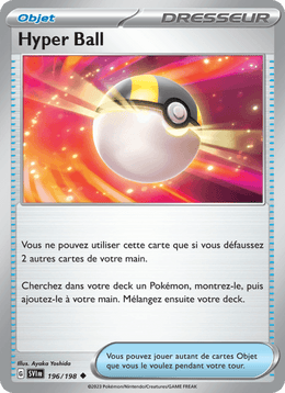 Hyper Ball 196/258 Pokémon Écarlate et Violet (EV01)
