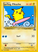 Pikachu surfeur 28/53 Pokémon Wizards Black Star Promos (WBSP)