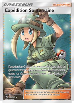 Expédition Souterraine 168/183 — Pokémon Tempête Céleste (CES)