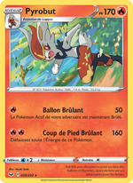 Pyrobut 35/216 Pokémon Épée et Bouclier