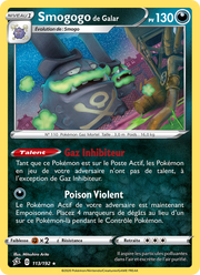 Smogogo de Galar 113/209 Pokémon Clash des Rebelles