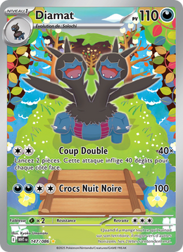 Diamat 147/86 — Pokémon Flamme Blanche (WHT)