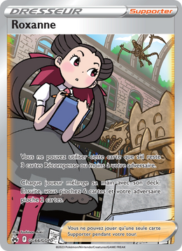 Roxanne GG66/230 — Pokémon Zénith Suprême (CRZ)