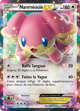 Nanméouïe EX 84/129 — Pokémon Impact des Destins (FCO)