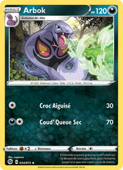 Arbok 34/80 Pokémon La Voie du Maître