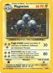Magneton 9/102 Pokémon Set de Base (BS)