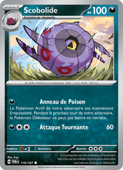 Scobolide 116/226 Pokémon Mascarade Crépusculaire (EV06)