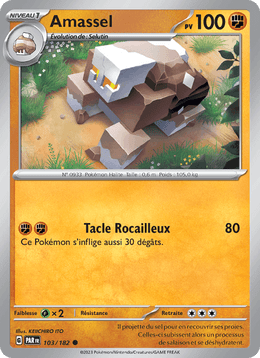 Amassel 103/266 Pokémon Faille Paradoxe (EV04)