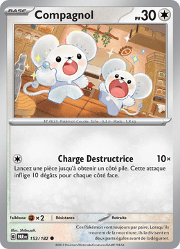 Compagnol 153/266 Pokémon Faille Paradoxe (EV04)
