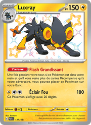 Luxray - Luxray - Destinées de Paldea 137