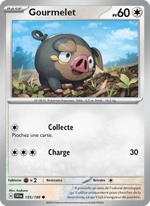 Gourmelet 155/258 Pokémon Écarlate et Violet (EV01)