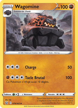 Wagomine 79/183 Pokémon Styles de combat (BST)