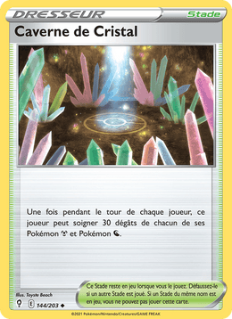 Caverne de Cristal 144/237 Pokémon Évolution Céleste (EVS)