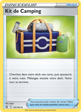Kit de Camping 122/183 Pokémon Styles de combat (BST)