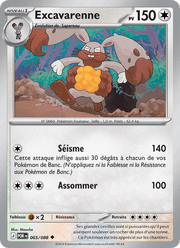 Excavarenne 065/124 Pokémon Équilibre Parfait (ME03)