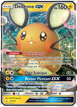 Dedenne GX 57/234 — Pokémon Alliance Infaillible (UNB)