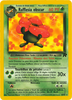 Rafflesia obscur 30/83 Pokémon Team Rocket (RO)