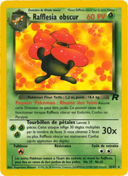 Rafflesia obscur 30/83 Pokémon Team Rocket (RO)