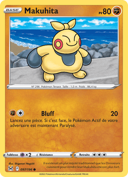 Makuhita 097/217 Pokémon Origine Perdue (LOR)