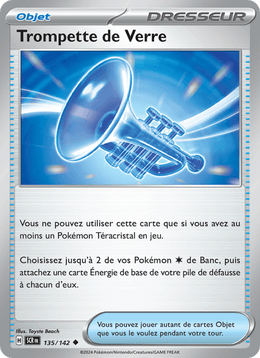 Trompette de Verre 135/175 Pokémon Couronne Stellaire (EV07)