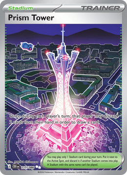 Tour Prismatique 111/86 — Pokémon Chaos Ascendant (ME04)