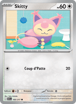 Skitty 165/295 Pokémon Héros Transcendants (ME2.5)