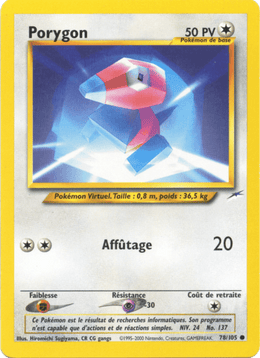 Porygon 78/113 Pokémon Neo Destiny (N4)