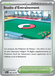 Studio d'Entraînement 186/279 Pokémon Évolutions à Paldea (EV02)