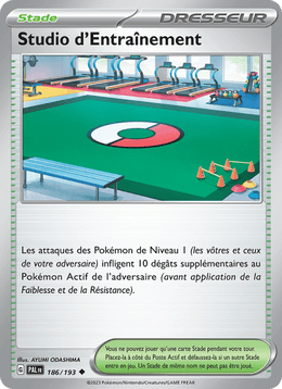 Studio d'Entraînement 186/279 Pokémon Évolutions à Paldea (EV02)