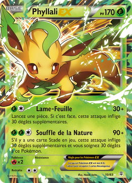 Phyllali-EX 10/117 — Pokémon Générations (GEN)