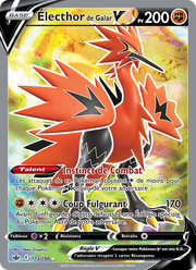 Électhor de Galar V 173/233 — Pokémon Règne de Glace (CRE)