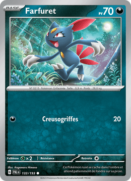 Farfuret 133/279 Pokémon Évolutions à Paldea (EV02)