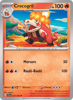 Crocogril 037/258 Pokémon Écarlate et Violet (EV01)