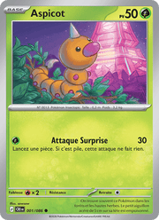 Aspicot 001/122 Pokémon Chaos Ascendant (ME04)