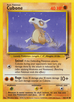Cubone 70/130 Pokémon Base Set 2 (B2)
