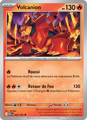 Volcanion 025/188 Pokémon Méga-Évolution (ME01)