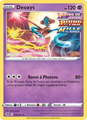 Deoxys 120/284 — Pokémon Poing de Fusion (FST)
