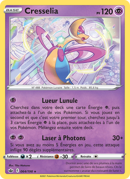 Cresselia 64/233 — Pokémon Règne de Glace (CRE)