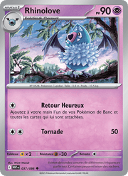 Rhinolove 037/173 Pokémon Flamme Blanche (WHT)