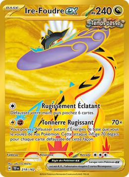 Ire-Foudre-ex - Raging Bolt ex - Forces Temporelles 218
