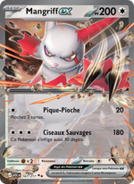 Mangriff-ex - Zangoose ex - Héros Transcendants 167